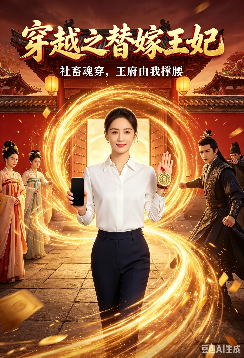 穿越之替嫁王妃封面